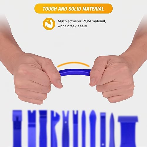 GOOACC 40Pcs Trim Removal Tool Blue - color: Blue