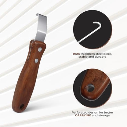 2PCS Wooden Vinyl Siding Removal Tool for Installation and Repair - size: 2