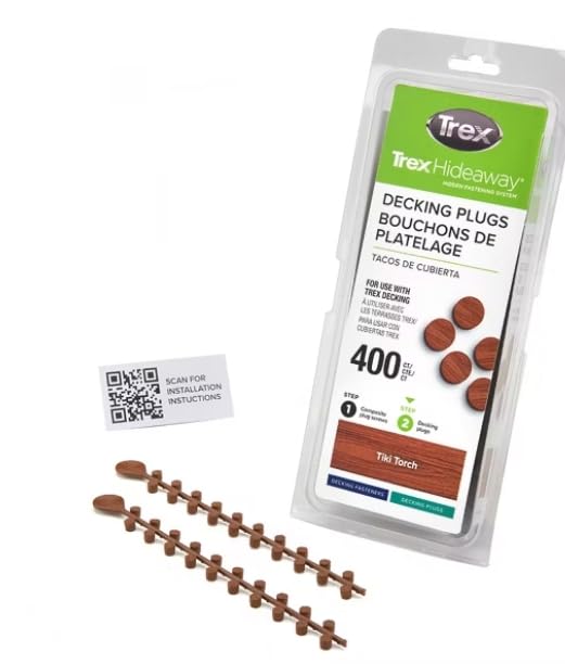 Trex Decking Plugs (400ct) (Tiki Torch 400ct) - color: Tiki Torch 400ct