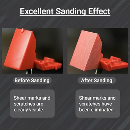 Self-Adhesive Fine Sandpaper,1000-2000 Grit for Model Polishing - style: #1000/1200/1500/2000
