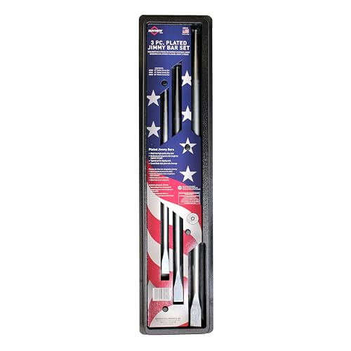 Mayhew 3 PC Jimmy Bar Set - size: 3 Piece Set