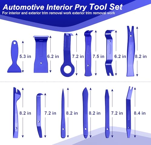 Doaho 238Pcs Trim Removal Tool with Storage Bag - color: Blue-238pcs Trim Removal Tools
