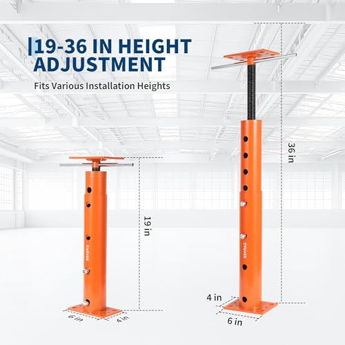 2 Pack Jack Post, House Floor Jack 19"-36", 18000 LBS Basement Jacks - size: 19 - 36 in