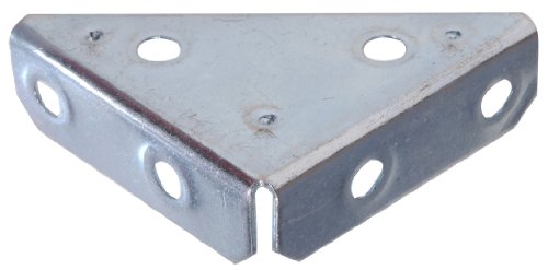 The Hillman Group 851144 3" Heavy Duty Corner Brace, Zinc Plated