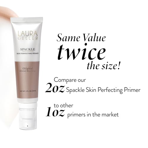LAURA GELLER Spackle Makeup Primer, Ethereal Rose Glow - 2 Fl Oz - color: 04 Ethereal Rose Glow