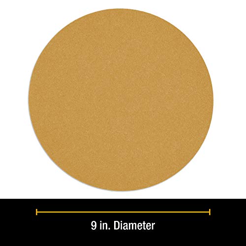 Dura-Gold Premium 9" Drywall Sanding Discs, 80 Grit, Box of 10, Hook & Loop - size: 80-Grit