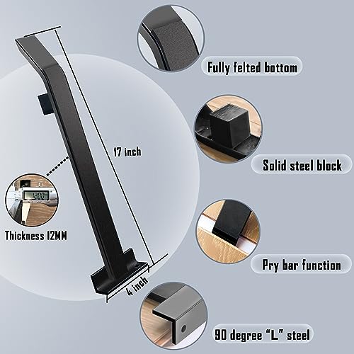 NAACOO 17Inch Heavy Pull Bar&Pry Bar Flooring Installation Tool