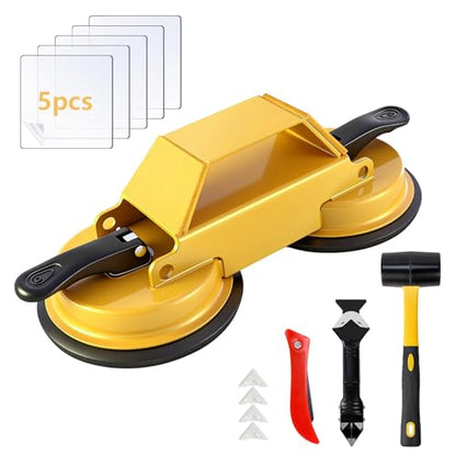 Floor Gap Fixer Kit with Silicone Caulking Tool