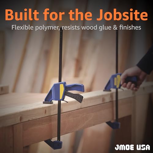 Jmoe USA Replacement Clamp Pads Compatible With Irwin QUICK-GRIP Clamps, Non-Marring High-Grip Surface, Durable Polymer Covers, Woodworking Accessory (Micro - 35lb) - size: Micro (35lb)