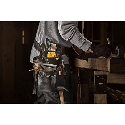 DEWALT Leather Pouch W/Belt - size: One Size, style: Leather Pouch w/Belt