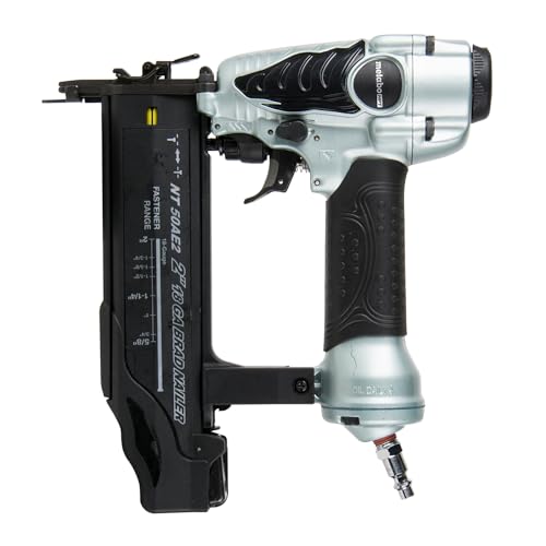 Metabo HPT Brad Nailer, Pneumatic 18 Gauge Adjustable Depth, NT50AE2 - size: 18-Gauge