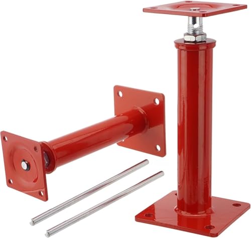 Floor Jacks for House Leveling 2 Pack, 11" - 16" Height Range - size: 11'' - 16'' (2 pcs)