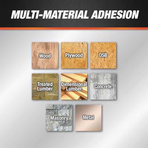 DAP 2000 Subfloor Construction Adhesive, Light Tan, 28 oz (7079827042)