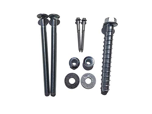 SW60 | Sturdi-Wall Drill Set Bracket 2x6 Universal | Heavy Duty Concrete Anchor Bracket for Post Frame Pole Barn Construction Concrete Foundation | Tri State Perma-Column