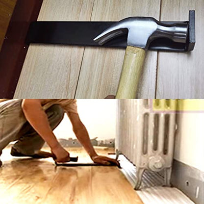 Black Pro Pull Bar for Laminate Flooring and Wood Installation, Laminate Wood Flooring Installation Tool, 26.5cm