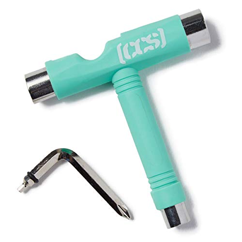 [CCS] Skateboard Tool - All in One T Tool, Metal T Tool W/Grip File, or Y Tool W/Rethreader - color: Mint