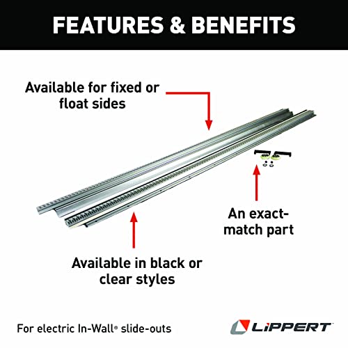 Lippert Components - 366156 Dual Rack Repair Kit - color: Clear, style: Float Side
