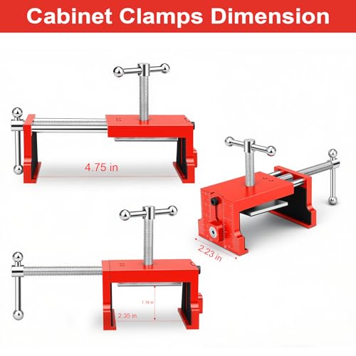 2Pack Cabinet Clamps for Installing Cabinets