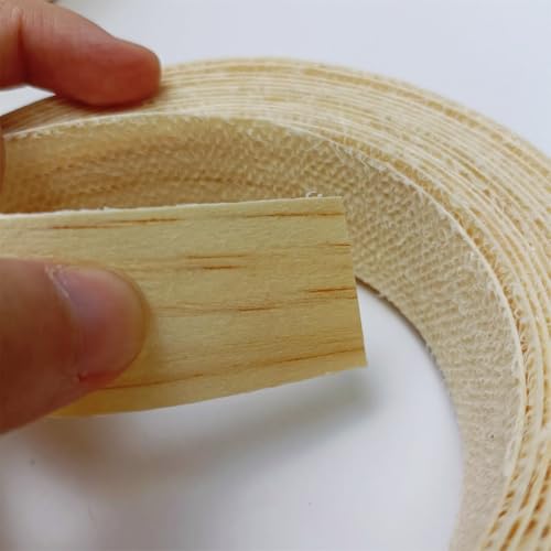 Real Pine Wood Veneer Edge Banding Tape,1''×13' Preglued Iron On Edging Band Roll with Self Hot Melt Adhesive, Prefinished Flexible Edgebanding Strip for Laminate Furniture Cabinet Repair - style: Pine