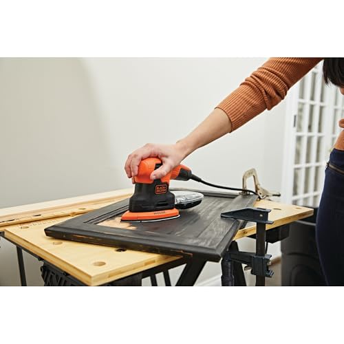 BLACK+DECKER MOUSE 1.2 Amp Electric Detail Sander (BDEMS200C)