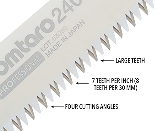 Silky Replacement Blade Only GOMTARO 240mm Large Teeth (103-24) - color: Silver, size: 240 mm