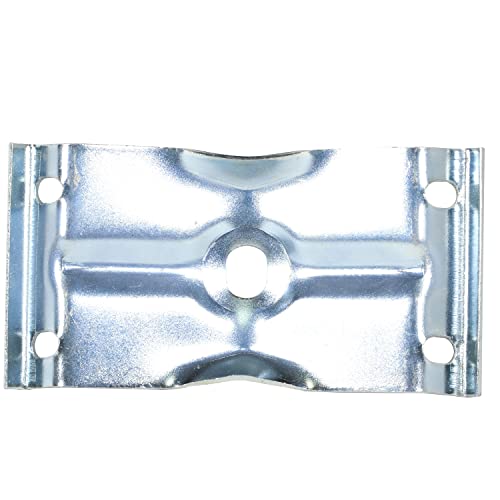 4 Pack Rok Hardware Surface Mount Corner Brackets for Table Aprons 2-1/2" (64mm) High x 4-3/4" (121mm) Wide, R3309M212 - size: 2-1/2" (64mm) High x 4-3/4" (121mm) Wide