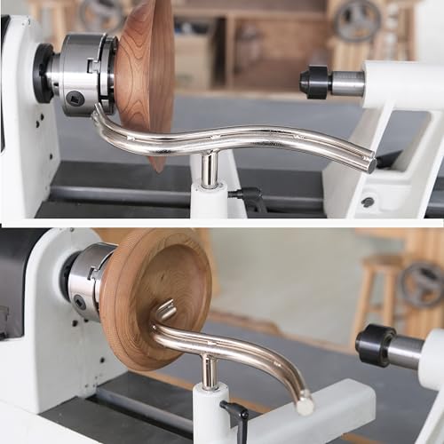 5/8" Dia Stem Glide Bowl Turner's 4-Piece Toolrest Set for Woodlathe Bowl Turning. - color: Glide Bowl Set With Dia 5/8" Post