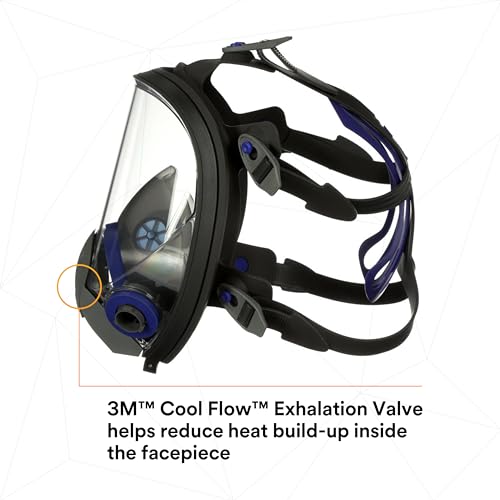 3M Ultimate FX Full Facepiece Reusable Respirator FF-403, NIOSH, ANSI, Lg - size: Large