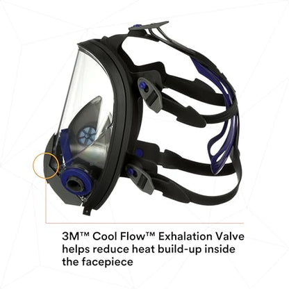 3M Ultimate FX Full Facepiece Reusable Respirator FF-403, NIOSH, ANSI, Lg - size: Large