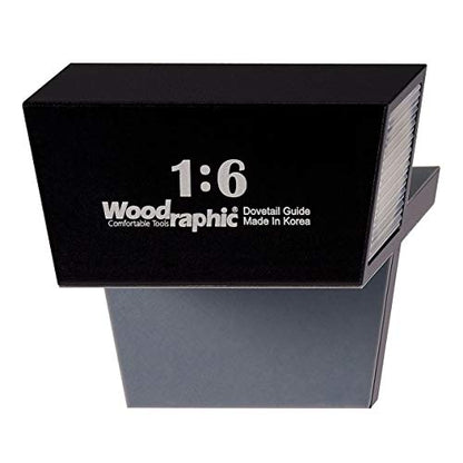 Dovetail Saw Guide – 1:6 Angle for Soft Wood – Magnetic CNC Aluminum Joinery Tool for Hand-Cut Precision, Woodworking Layout, and Marking Accuracy - size: Saw Guide - 1:6 for Soft Wood