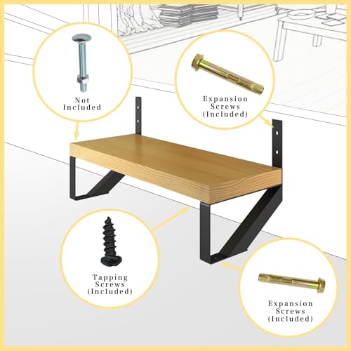 1 Step Metal Stair Step Steel Riser Stringers for 12.0" Height Deck, 2Packs - size: 1 Step