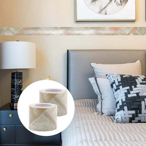 Lilaly 2 inches x 32 feet Wood Grain Repair Tape,Wood Grain Tape,Widely Used for Tables, Doors, Floor and DIY(Diamond Stone Pattern) - color: Diamond Stone Pattern
