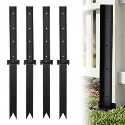 Fence Post Repair Kit Heavy Duty Quick-Fix Robust Straightener