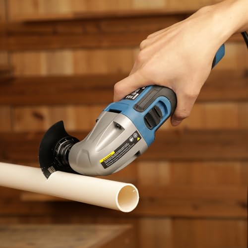 Oscillating Multi Tool Corded 1.5A with 12 Pcs Accessories Kit