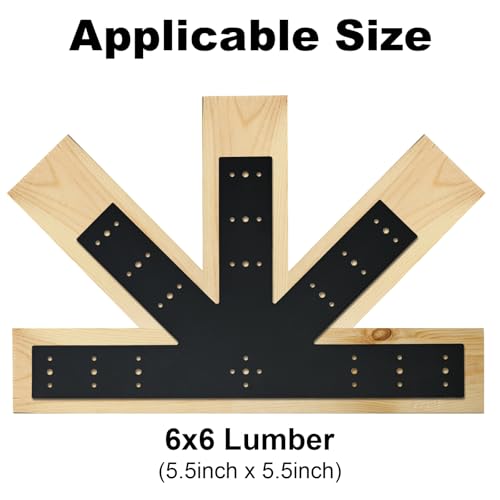 2pcs 24"x13.5" Gable Plate Black, 12:12 Pitch