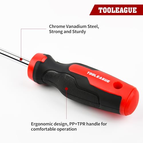 TOOLEAGUE 6Pcs Auto Upholstery Trim Panel Removal Tool Set - size: 6Pcs Short Auto Clip Removal Tool