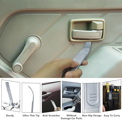BFXM 4140 Pry Tool, Trim Removal Tool, Panel Removal Tools for Auto Trim - color: 1 pack