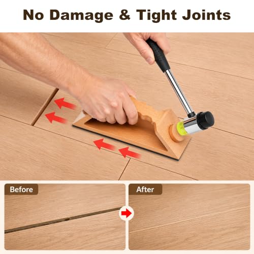 Floor Gap Fixer Tool Kit for Laminate, Vinyl, and Hardwood Flooring Repair