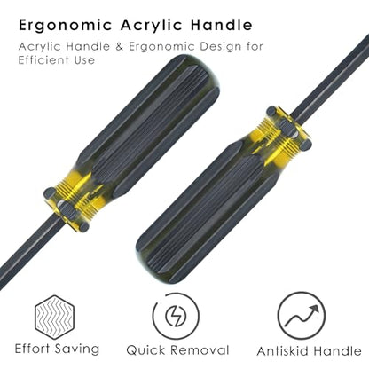 Heavy Duty Staple Remover with Double Pronged Head, 2 Pack