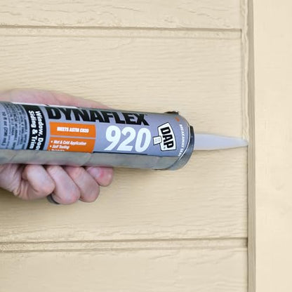 Dynaflex 920 Premium Exterior Elastomeric Sealant, Beige BE321, 10 Oz (7079889321)