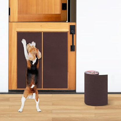 Pet Nail Self Adhesive Replacement Emery Paper, 10in*13ft, Brown - color: Brown, size: 10in*13ft