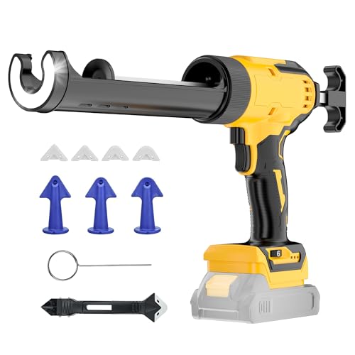 Cordless Caulking Gun Compatible With DeWalt 20V Max Battery(NO Battery)