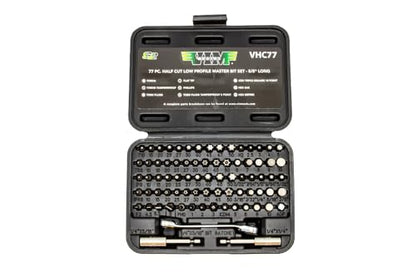 Vim Tools VHC77 '77-Piece' Half Cut Stubby Bit Set, 3.17-ukgja-985