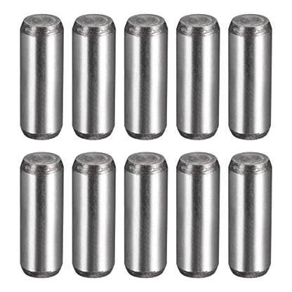 uxcell 5/16-Inch x 1-Inch Dowel Pins, Heat Treated Alloy Steel for Extra Hardness, Bright Finish and Accurate Alignment 10pcs - size: 5/16-Inch x 1-Inch