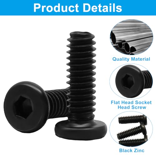 Threaded Inserts for Wood Furniture, 1/4-20, 32 Sets - size: 1/4-20