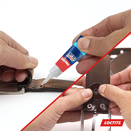 Loctite Super Glue Gel, Clear, 0.14 fl oz Tube, 6 Pack - Superglue for Plastic, Wood, Metal, Crafts & Repair, Cyanoacrylate Adhesive Instant Glue, Quick Dry - size: 6 Pack
