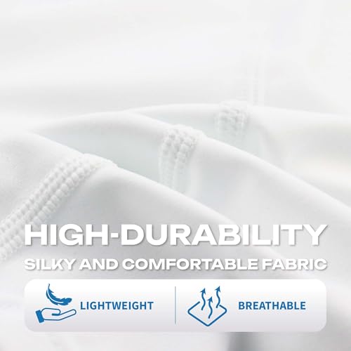 LP IM710 Shield Padded Compression Leg Sleeve for Men & Women - color: White, size: Small