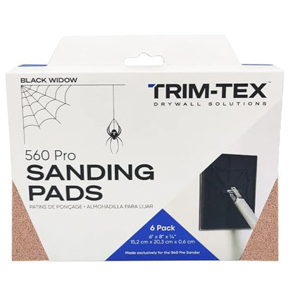 Black Widow 540 Drywall Sanding Pads (220 Grit - Extra Fine) - style: 220 Grit - Extra Fine