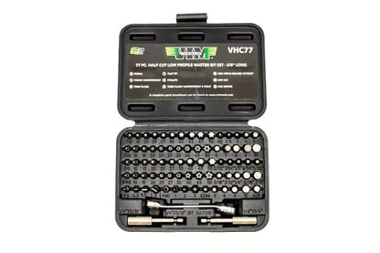 Vim Tools VHC77 '77-Piece' Half Cut Stubby Bit Set, 3.17-ukgja-985