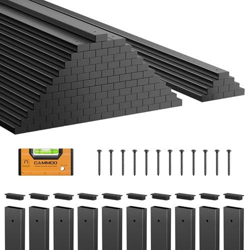 CAMMOO 110 Pcs 32"Rectangular Deck Balusters, Straight Spindles Railing Kit - size: 32 Inch